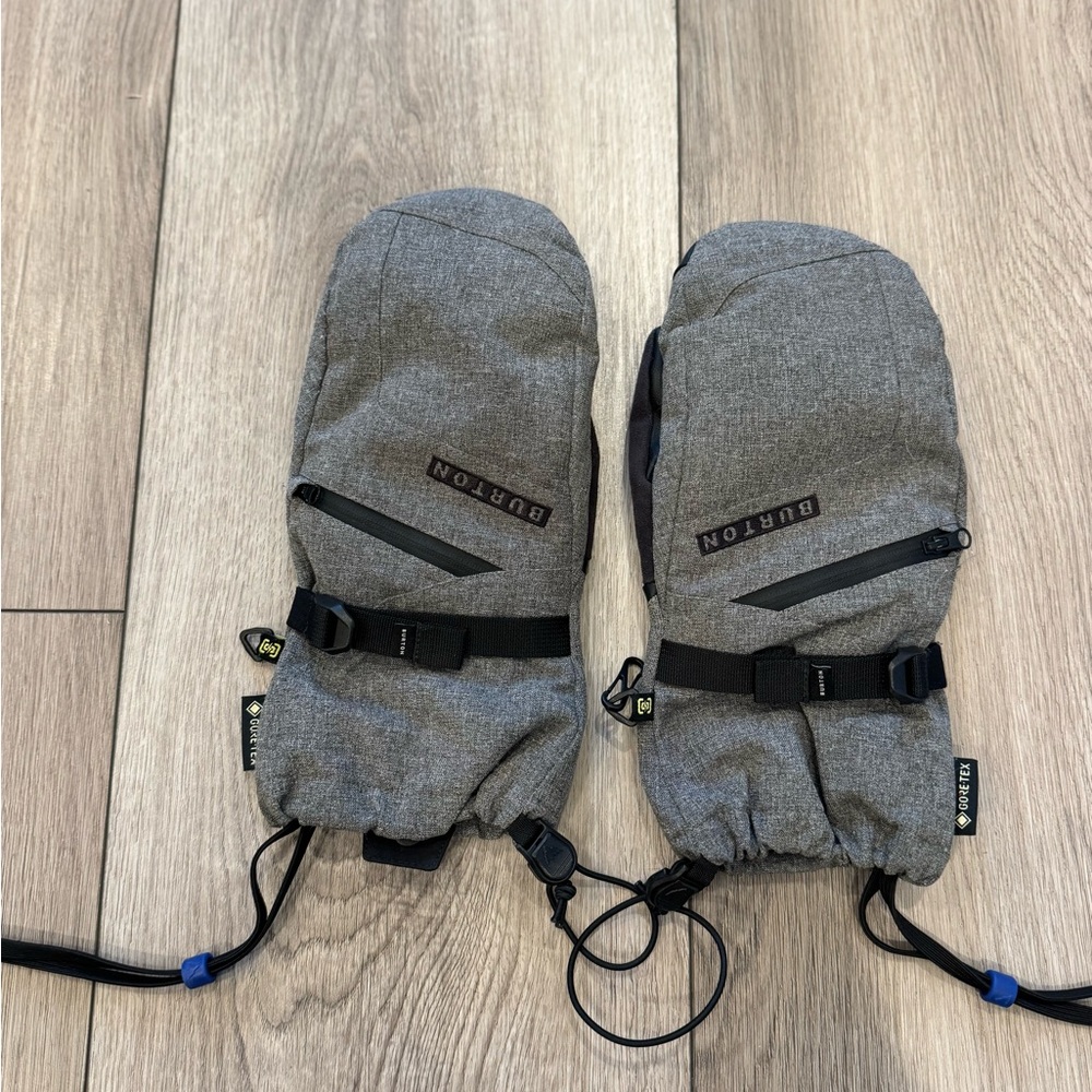 Burton Charcoal Gray Mittens - Large